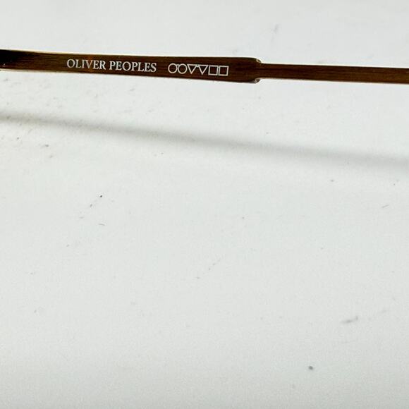 Oliver Peoples OV1118T 5124 Wainwright Eyeglasses 45-21-140 Gold Frame H20185 - Picture 6 of 7